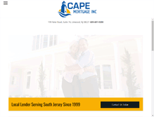 Tablet Screenshot of capemortgage.net